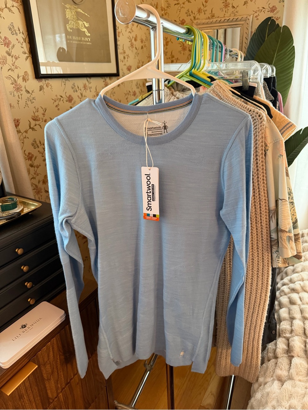NWT Smartwool intraknit base layer top sz L